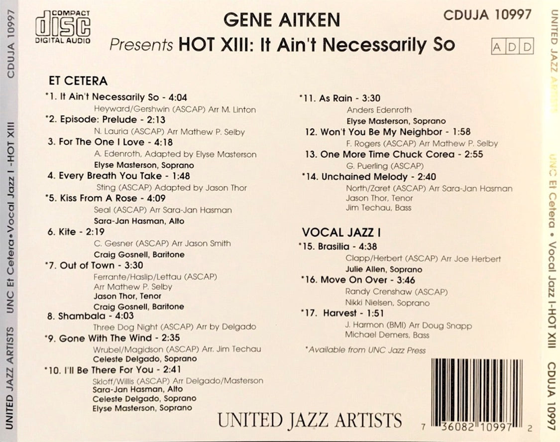 Hot XIII - It Ain't Necessarily So