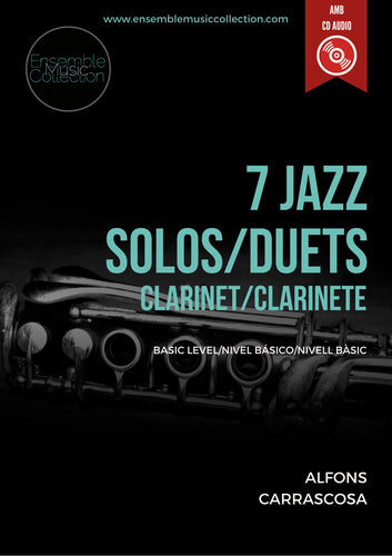 7 Jazz Etudes Duets for Clarinet - Basic