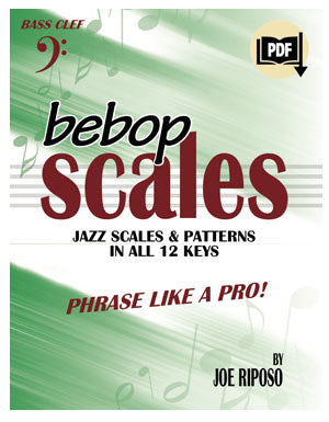 Bebop Scales for Bass Clef