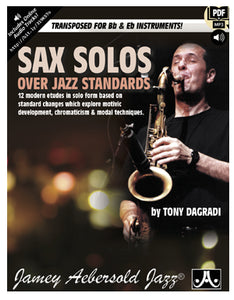 Sax Solos Over Jazz Standards