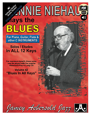 Lennie Niehaus Plays The Blues - Vol. 42 "Blues In All Keys" - C Instruments