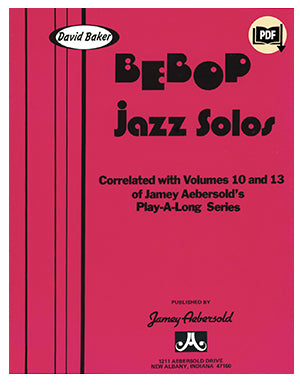 Bebop Jazz Solos (Eb)