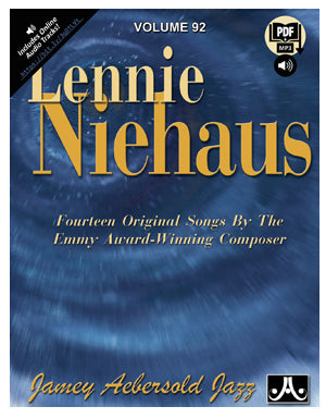 Aebersold Play-A-Long Vol. 92 - Lennie Niehaus