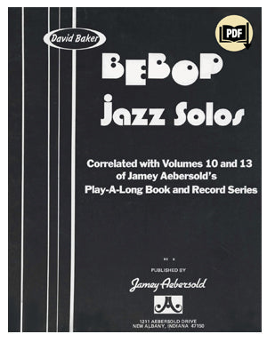 Bebop Jazz Solos (Bass Clef)