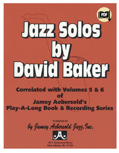 Jazz Solos (Bb Instruments)