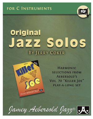 Original Jazz Solos by Jerry Coker (C Instruments)