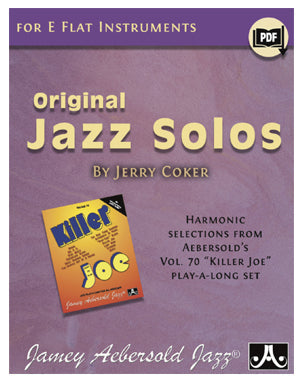 Original Jazz Solos by Jerry Coker (E Flat Instruments)
