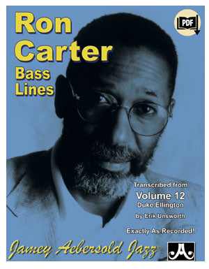 Ron Carter Bass Lines Vol. 12