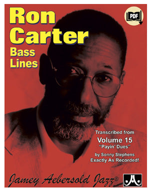 Ron Carter Bass Lines Vol. 15