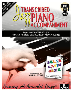 Transcribed Jazz Piano Accompaniment Vol. 64 Salsa and Latin Jazz