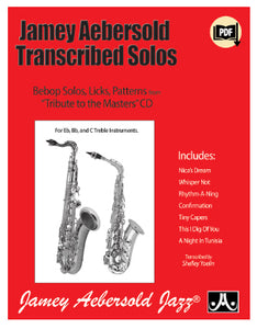 Jamey Aebersold Transcribed Solos