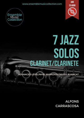 7 Jazz Etudes Duets for Clarinet - Advanced